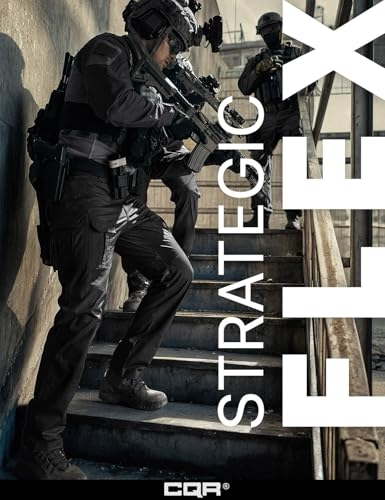 CQR Men's Flex Ripstop Tactical Pants, Water Resistant Stretch Cargo Pants, Lightweight EDC Hiking Work Pants - Image 5