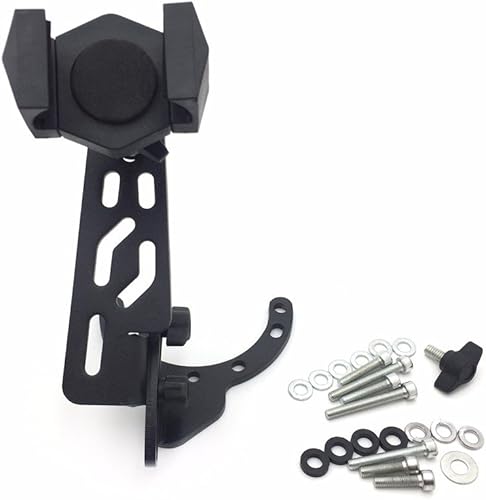 XKH - Soporte para cámara de motocicleta con GPS para teléfono celular con soporte compatible con la mayoría de motocicletas, todos los años con