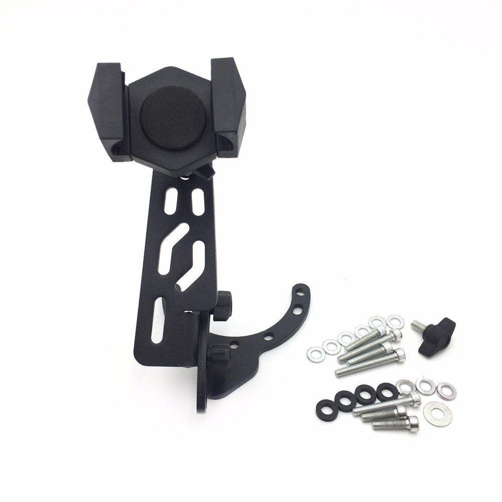 HTTMT ACM-SDTY2+ACM-PH Camera GPS Cell Phone Radar Tank Mount With Holder Compatible with Ducati Triumph Suzuki Motorcycles - All years with traditional gas caps except GSX-R 1000 (2007-2008)