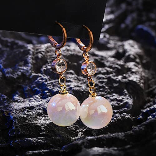 Boucles oreilles longues pentagramme pour un mariage étincelant