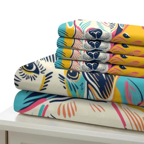 Housse de couette crâne fermeture éclair lit Super King anti-pli
