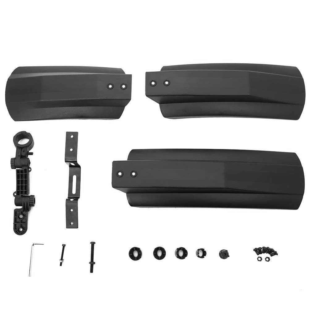 Garde-Boue de vélo, Garde-Boue pour vélo électrique, Garde-Boue Avant et arrière pour vélos de 20 et 26 Pouces, VTT, Garde-Boue pour vélo