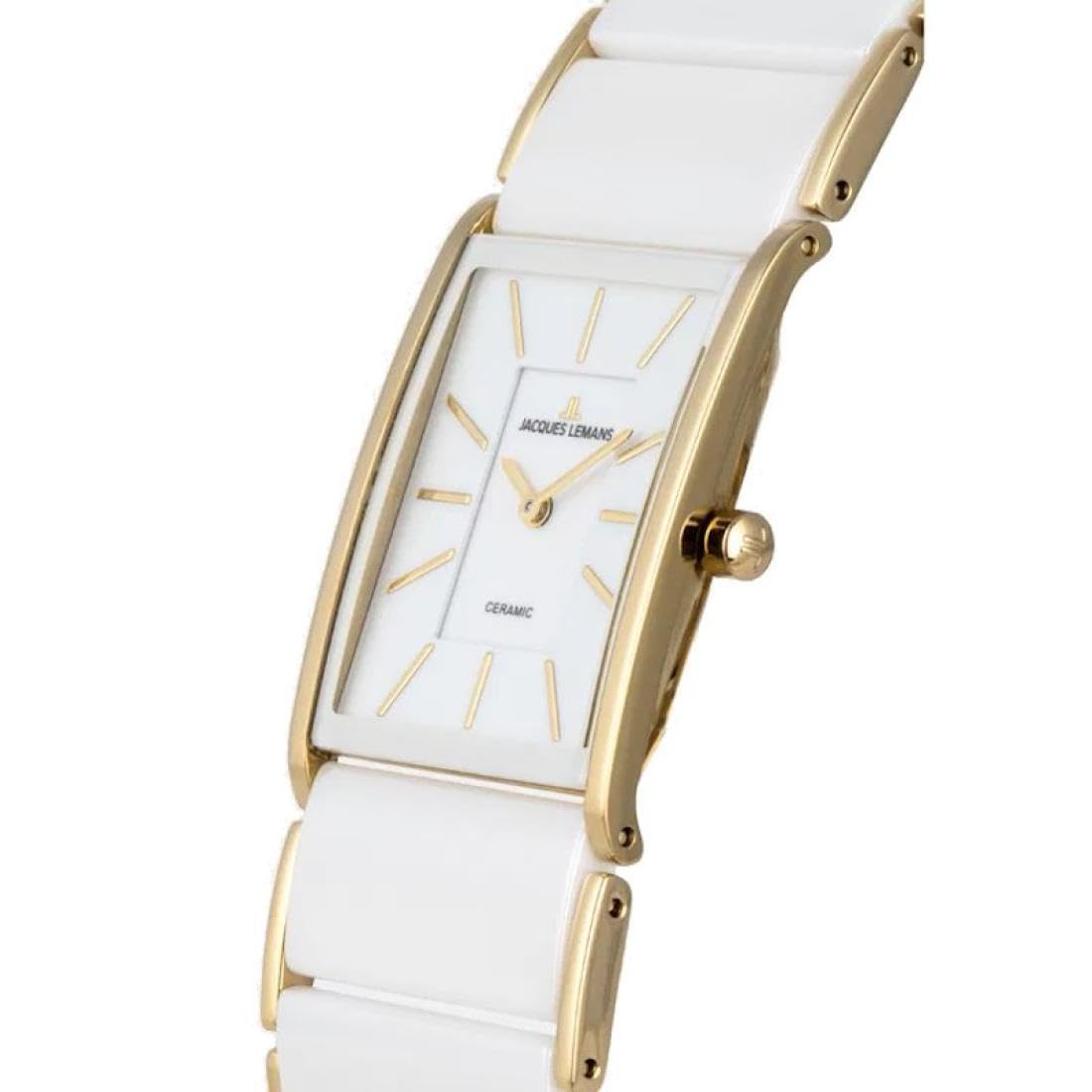 JACQUES LEMANS Damen-Uhren Analog Quarz
