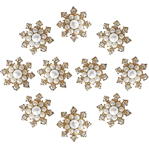 Beautiful Bead 10 pc faux pearl strass gommaa