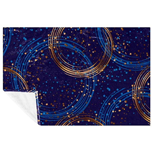 Jeté de lit constellation plaid réconfortant nuit étoilée