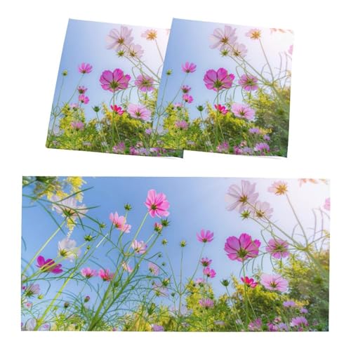 Image of 2 Pack Fluorescent Light Cover for Ceiling Light - Flower Bush Magnetic Light Covers Classroom, Light Filters Drop Fluorescent Light Shade Panel for Office Home School,4 x 2 Ft
