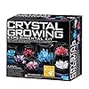 4M Crystal Growing Science Experimental Kit – 7 Crystal Science Experiments with Display Cases – Easy DIY STEM Toy Lab…