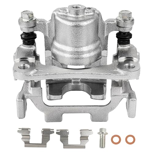 Image of SCITOO 19B6037 Rear Right Brake Caliper Assembly w /Bracket for Infiniti for G25 /For G37 /For JX35 /For M35 /For M35h /For M37 /For M45 /For M56 /For Q40 /For Q50,for Nissan for 370Z /For Murano /for Pathfinder