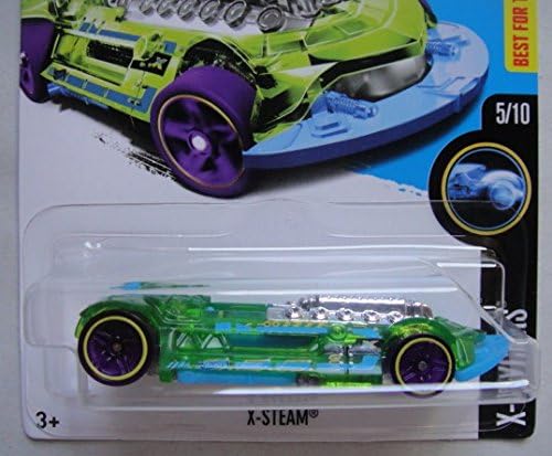 Hot Wheels 2017 X-Steam Green X-Raycers 272/365
