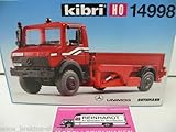  1/87 Kibri 14998 MB Unimog Treibkopfhubwagen Ruthmann