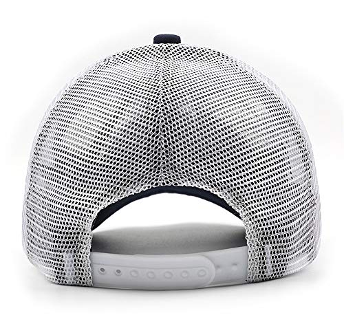 Simocked Fish American Flag Trucker Hat Fishing Hat - Fishing Gifts For Men - Snapback Baseball Cap #TOP4