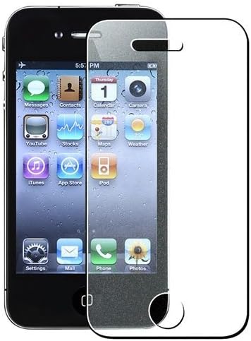 UIYTRAESTING 3-Pack of iPhone 4/4s Diamond Finishing Screen Protector - Non-Retail Packaging - Clear