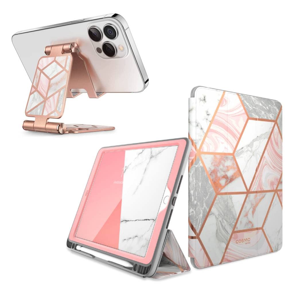 i-Blason Cosmo Designed for iPad 9th Generation Case & Cell Phone Stand