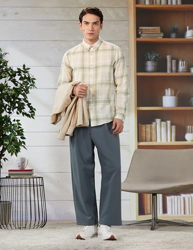 Image of Pepe Jeans Men's Regular Fit Full Sleeve Checkered Cotton Casual Shirt | Check Shirt for Man | Smart & Stylish | Multiple Styles | Mens Casual Shirts