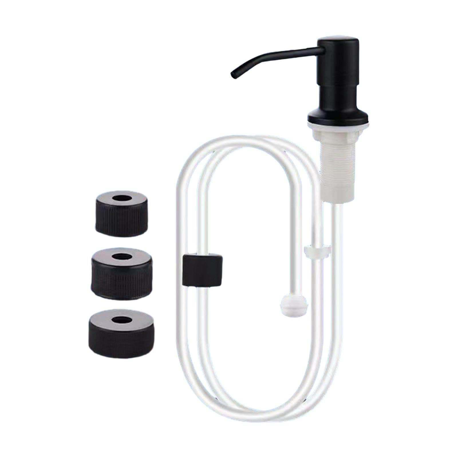kitchen sink soap dispenser extension tube kits practical for hotel bar black soap dishes & dispensers bath home & garden