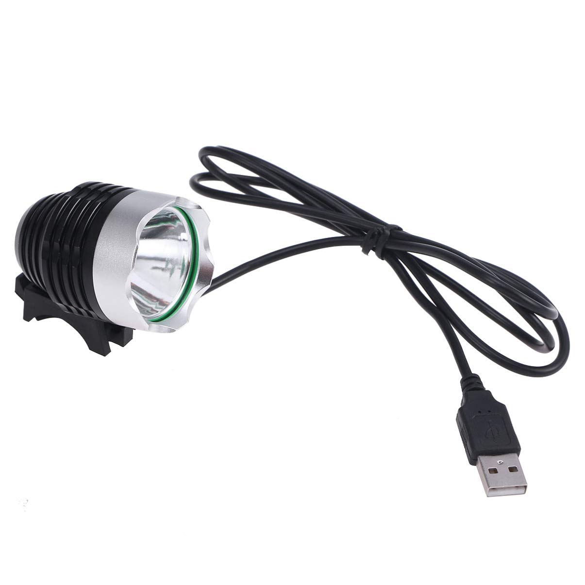 Sosoport Faro Delantero LED De Luz De Bicicleta De 3 Piezas