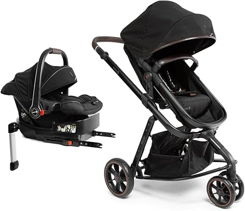 Travel System Safety 1st, Mobi Trio Reserva, com Isofix, Black