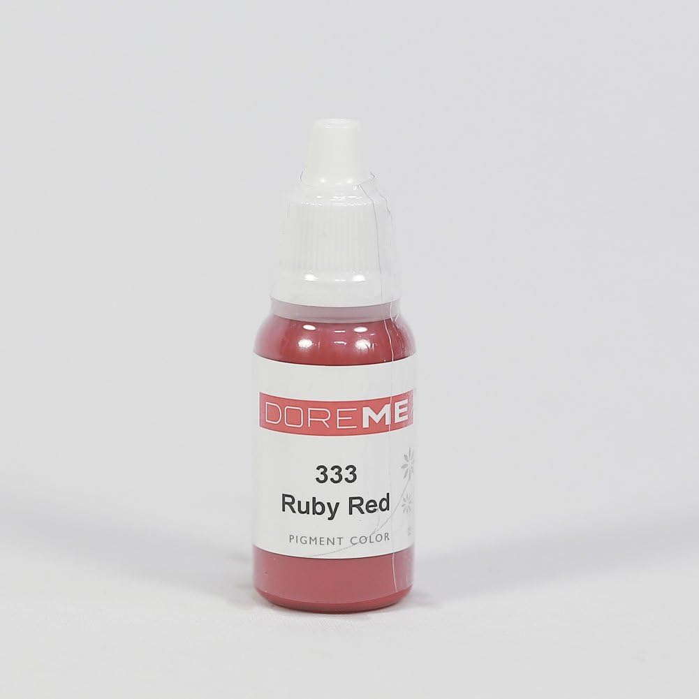 DOREME Permanent Makeup Pigment Ink Ruby Red Lip Color Tattoo Micro Cosmetic Micropigmention