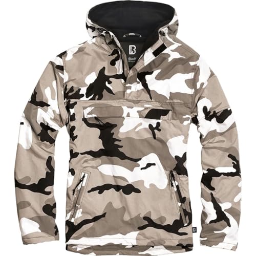 Image of Men's Fleece-Lined Quarter Zip Windbreaker Pullover