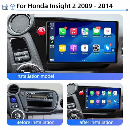 Monitor multimedia Honda Insight 2 con GPS y Bluetooth para solucionar el aparcamiento 7
