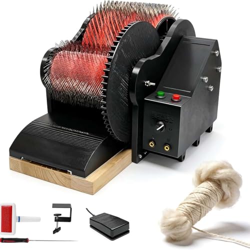 Cardeuse à laine et mélange de fibres au cœur de votre atelier de création textile