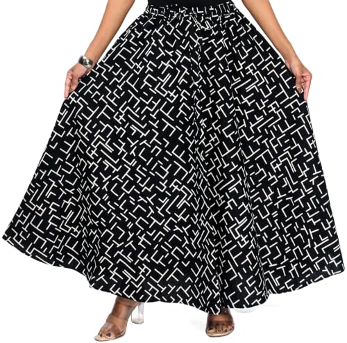 Image of Premium Cotton Skirt for Women with Pocket, Free Size