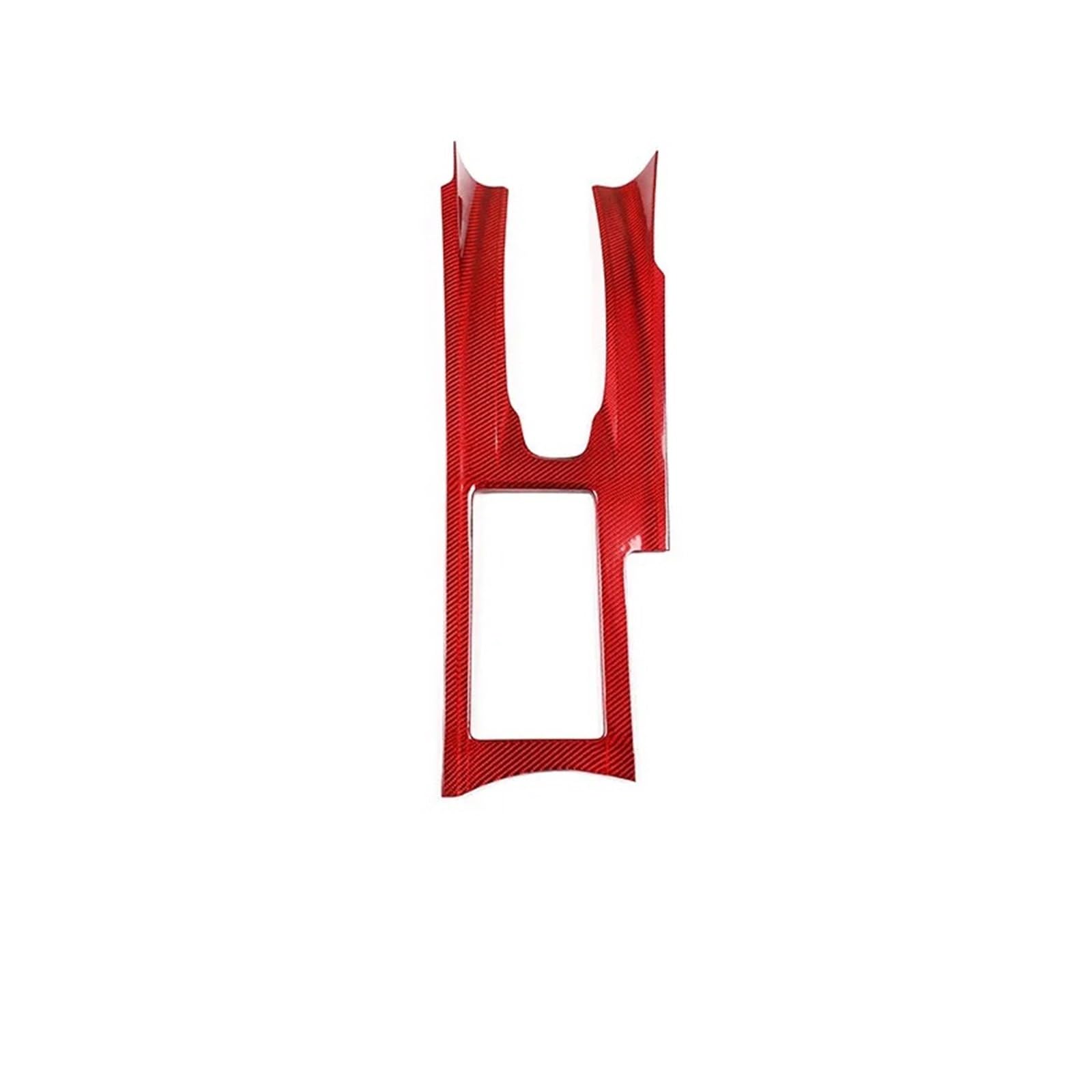 Car Interior Moulding Trim for Nissan for GTR R35 2008-2016 Car Central Control Gear Panel Decorative Sticker Interior Accessories Interior Accessories(RHD Red)