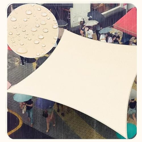 Toldo triangular con bloqueo UV para patio exterior con anillos en D duraderos 3