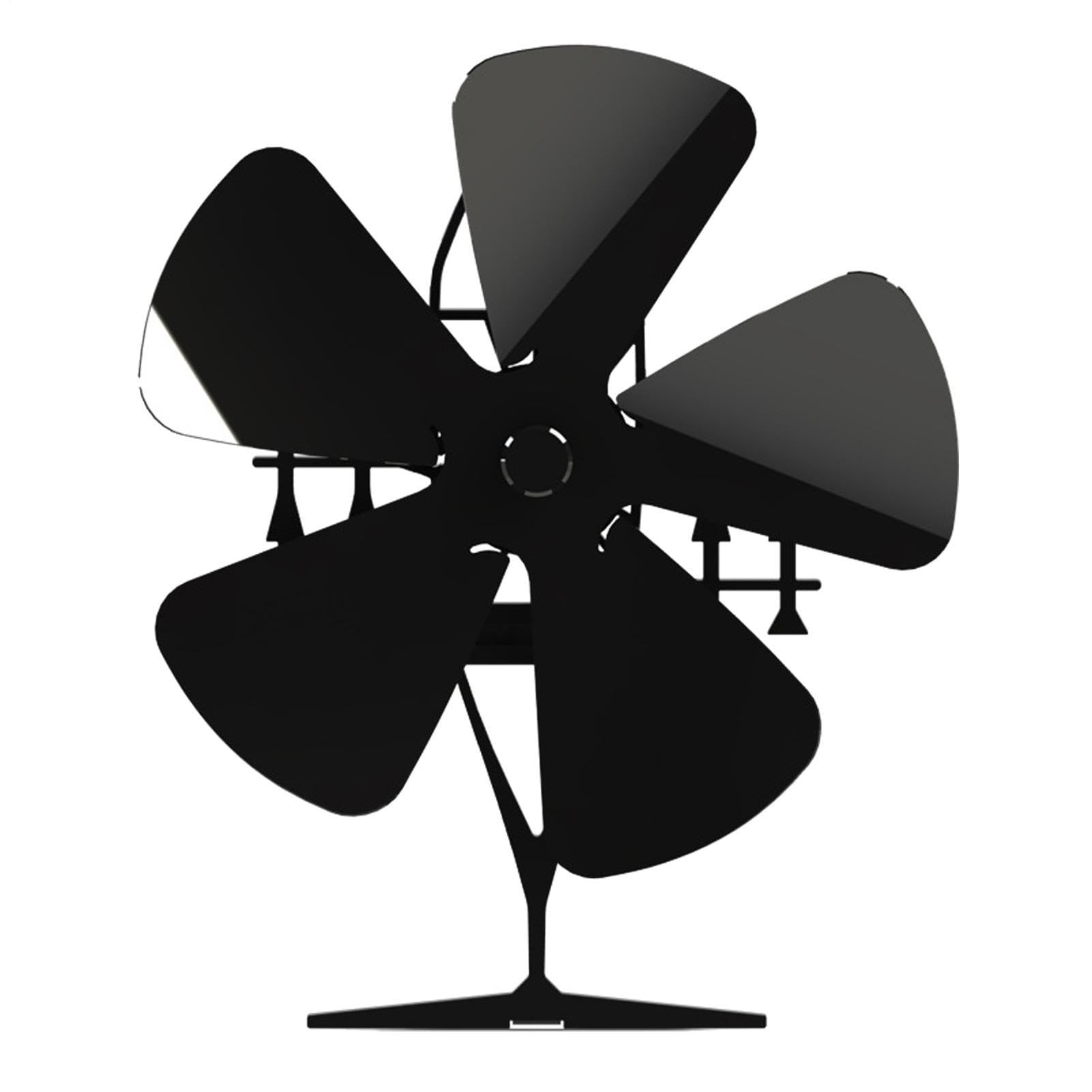 Ventilatore Per Stufa A Legna - Ventilatore Ecologico Silenzioso | Alimentato A Calore, Ventilatori Per Non Elettrici Per La Casa | Ventilatores Per Circolatore Di Riscaldamento Con Bruciatore