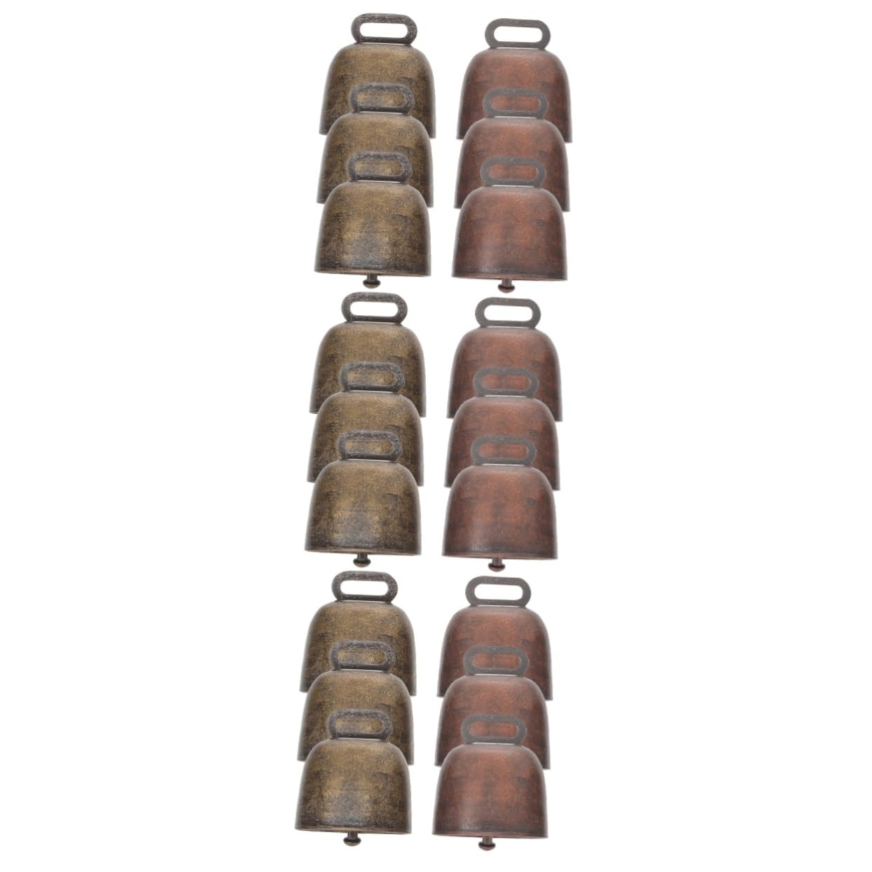 Cloches en cuivre pour animaux Cabilock robustes et sonores pour repérer le bétail