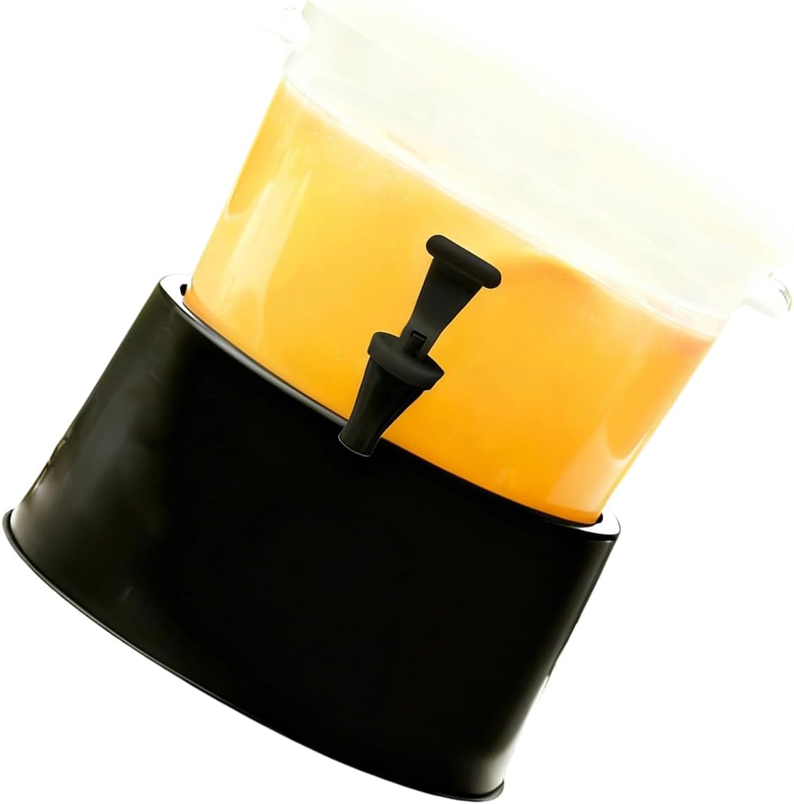 Large Capacity Iced Beverage Dispenser Leak Proof Plastics Container With Handy Tap For Homes Kitchen Outdoor Event Outdoor Event Beverage Dispenser