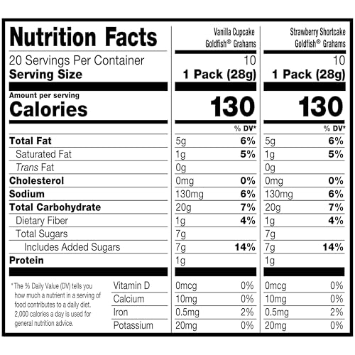 Image of Goldfish Grahams Baked Graham Crackers Multipack, 20 Packs