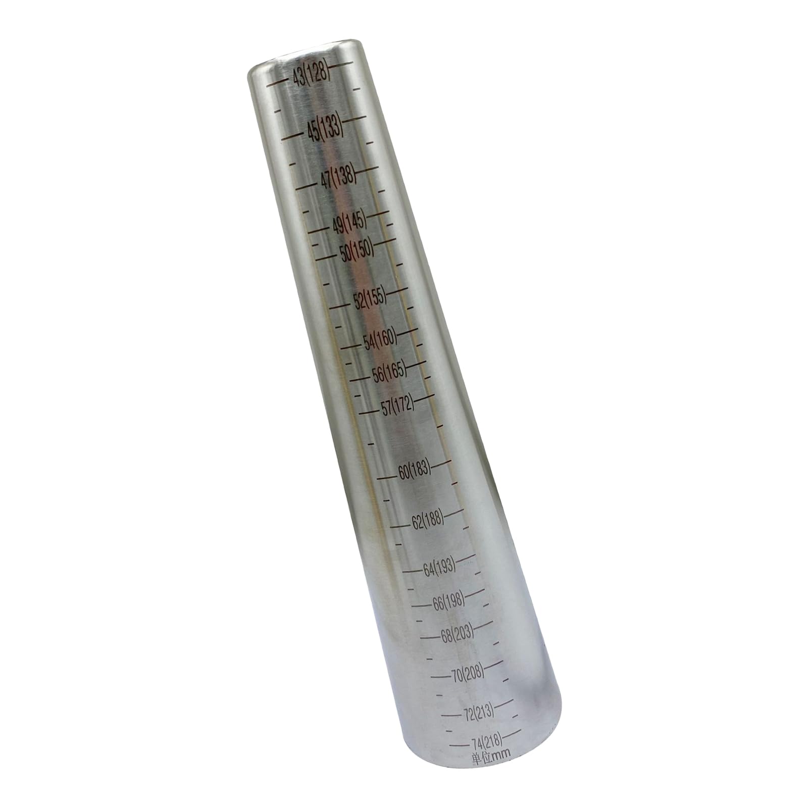 NEWFT Stainless Steel Bracelet Mandrel with Engraved Measurements Suitable for Professional Jewelers and Handcrafting Needs