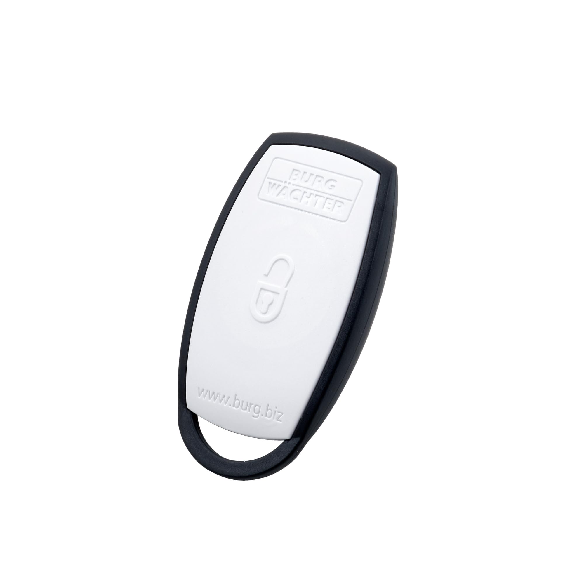BURG-WÄCHTER Chiave radio elettronica per secuENTRY Home, transponder attivo per serrature elettroniche serie secuENTRY, ENTRY sE-Key 7713, bianco/nero