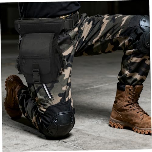 Arnés binocular con cubierta impermeable y bolsa de pierna ajustable 2