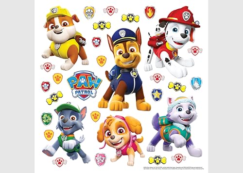 Paw Patrol Kinderzimmer Wandstickers Wandtattoo junge deko von AG Design | 30 x 30 cm | ADKS 3946