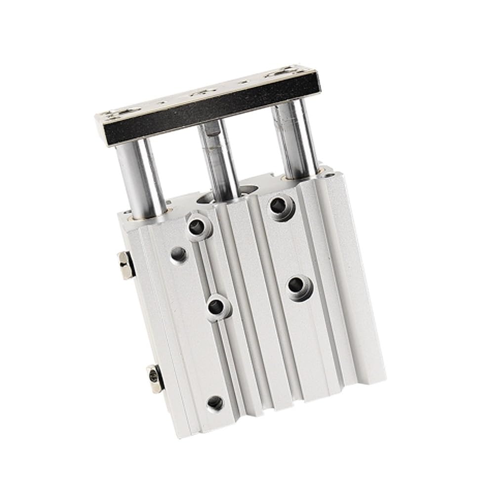 Cylindre pneumatique MGPM 20x75mm avec tige de guidage à trois axes