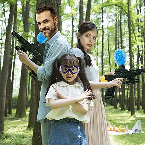 Arma de esfera de respingos, contas de água azuis, pistola elétrica de gel, pistola de gel Blaster,