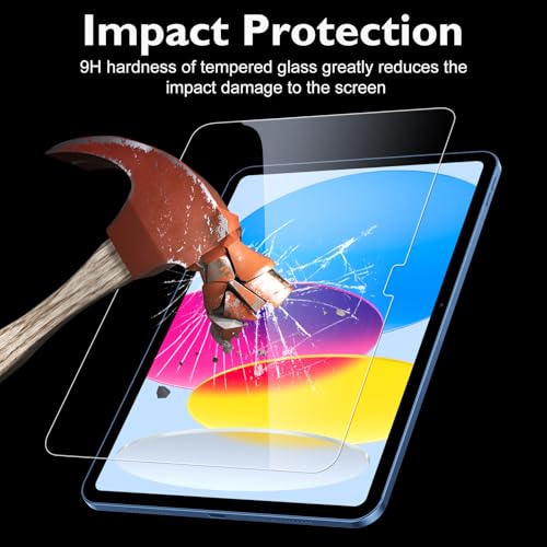 Protector de pantalla vidrio templado Esanik para iPad 11" 2 unidades miniatura 5