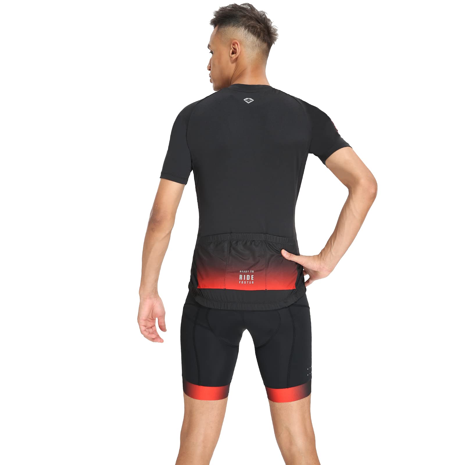 Santic Maillot Ciclismo Hombre Ciclismo Bicicleta Bici Jersey Ciclista