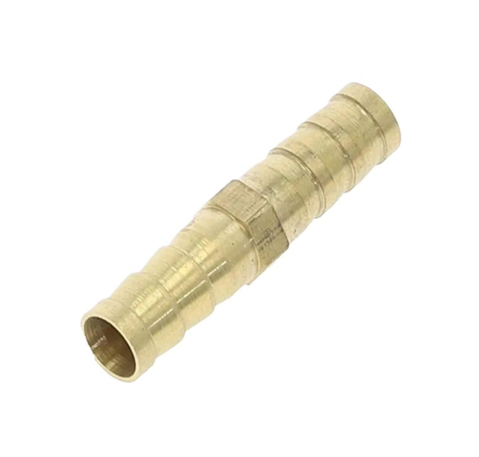 Brass Barb Pipe Fitting 6mm 8mm 10mm 12mm 16mm Brass Straight Hose Pipe Fitting Equal Barb Gas Copper Barbed Coupler Connector Adapter(14mm)