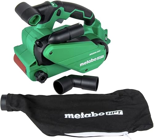 Miniatura 1 de Metabo HPT Lijadora de correa inalámbrica MultiVolt de 36 V, solo herramienta, sin batería, tamaño de correa de 3 x 21 pulgadas, velocidad variable,