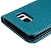 Funda para Samsung Galaxy S7, Libro de Cuero Impresión de Suave PU...