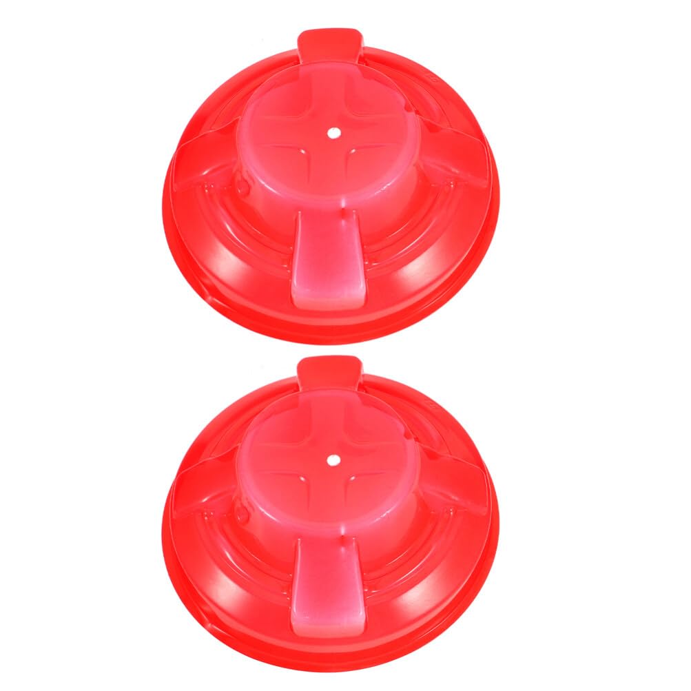 Artibetter Smoke Detector Cover 2Pcs Fires Alarm Dust Cover Decorative Smoke Detector Protector Plastic Guard During Cooking or Baking