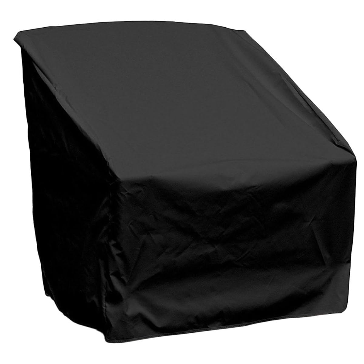 Housse chaise terrasse imperméable noire Tofficu bâche de protection jardin 70x79x102cm