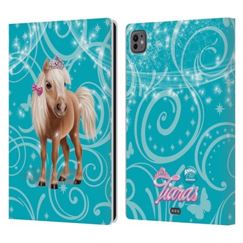 Étui portefeuille en cuir pour iPad Pro 11 M4 protection intégrale Cheval