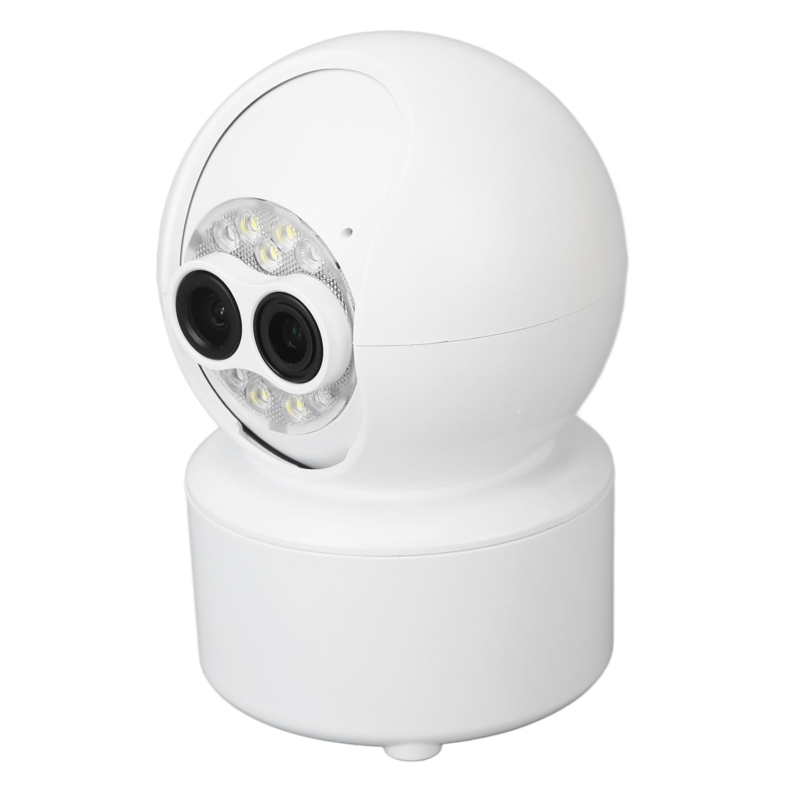 Domary Telecamera di Sicurezza con Doppio Obiettivo 1080p, Zoom 5X e