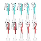 Kids Replacement Heads Compatible with Philips Sonicare for Kids Toothbrush hx6032/94, hx6340,...