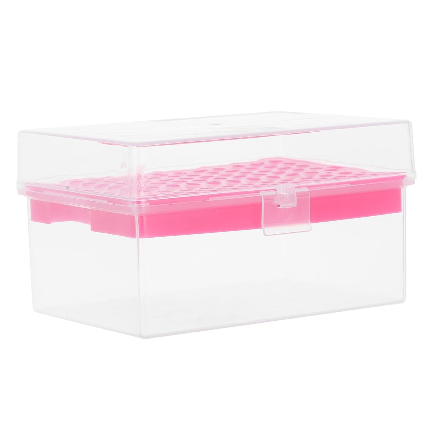 Laboratory Pipette Tips Storage Box with Lid Multicompartment Organizer for Efficient Sorting and Space Saving Scientific and Labs