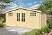 Produktbild Gartenhaus G129-28 mm Blockbohlenhaus, Grundfläche: 14,02 m², Satteldach